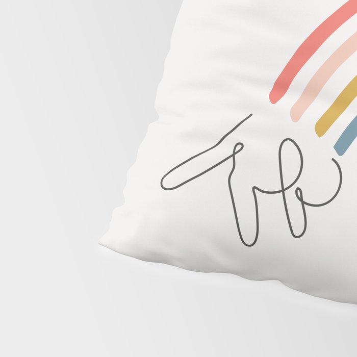 Rainbow Cat 1 Pillow Sham Gallery Image 4