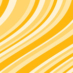 Wavy Stripes XXII - Golden Sunshine Yellow Coffee Mug Gallery Image 2