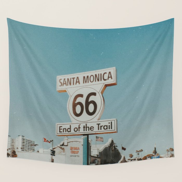 santa monica ii - california Wall Tapestry Gallery Image 1