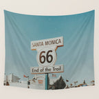 santa monica ii - california Wall Tapestry Gallery Image 4