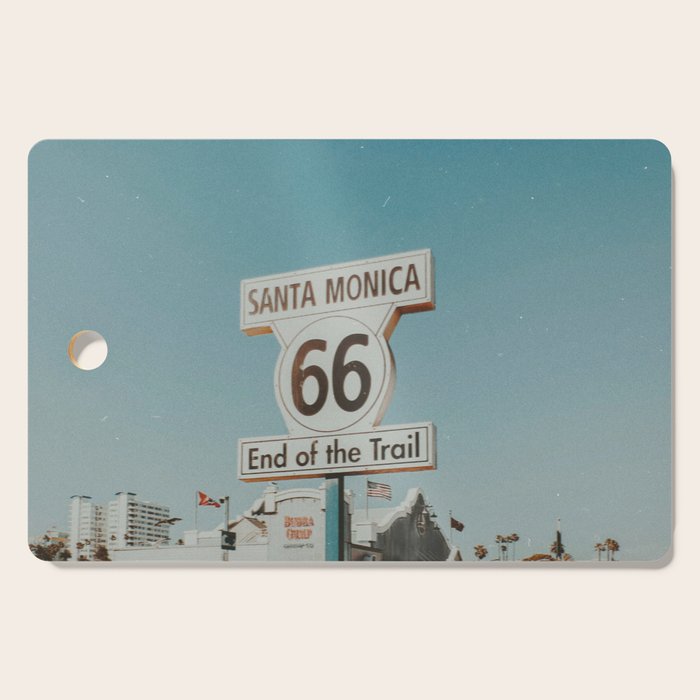 santa monica ii - california Cutting Board Gallery Image 1