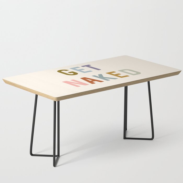 Get Naked, Modern Bathroom Decor Coffee Table Gallery Image 1