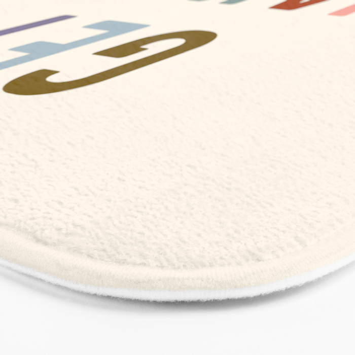 Get Naked, Modern Bathroom Decor Bath Mat Gallery Image 3