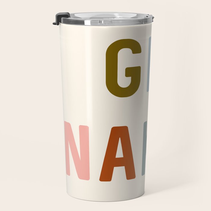 Get Naked, Modern Bathroom Decor Travel Mug Gallery Image 3
