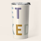 Get Naked, Modern Bathroom Decor Travel Mug Gallery Image 2