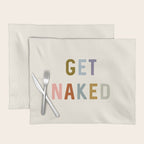 Get Naked, Modern Bathroom Decor Placemat Gallery Image 1