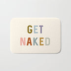 Get Naked, Modern Bathroom Decor Bath Mat Gallery Image 1
