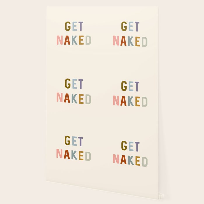 Get Naked, Modern Bathroom Decor Wallpaper Gallery Image 2