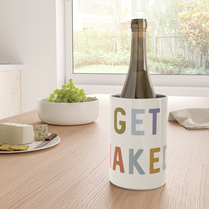 Get Naked, Modern Bathroom Decor Wine Chiller Gallery Image 4