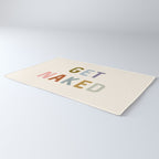 Get Naked, Modern Bathroom Decor Rug Gallery Image 3