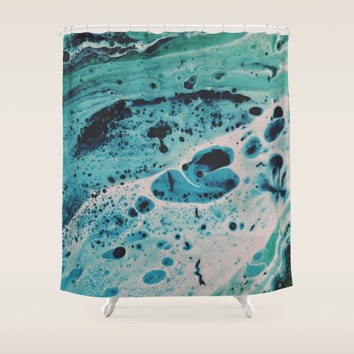 Seafoam Shower Curtain Gallery Image 1