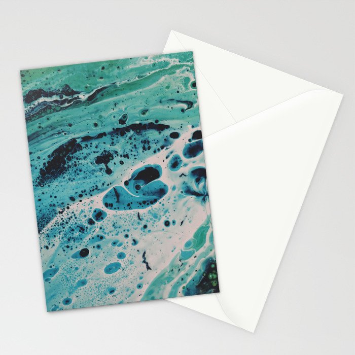Seafoam Stationery Card Gallery Image 2