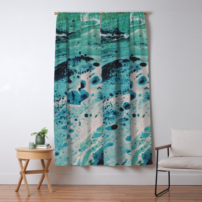 Seafoam Window Curtain Gallery Image 1