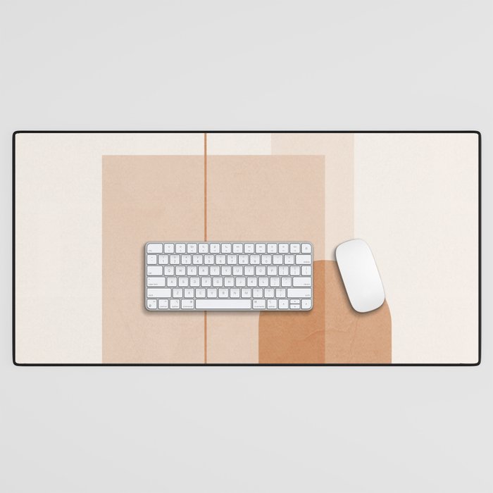 Minimal Geometric Shapes 9 Desk Mat Gallery Image 1
