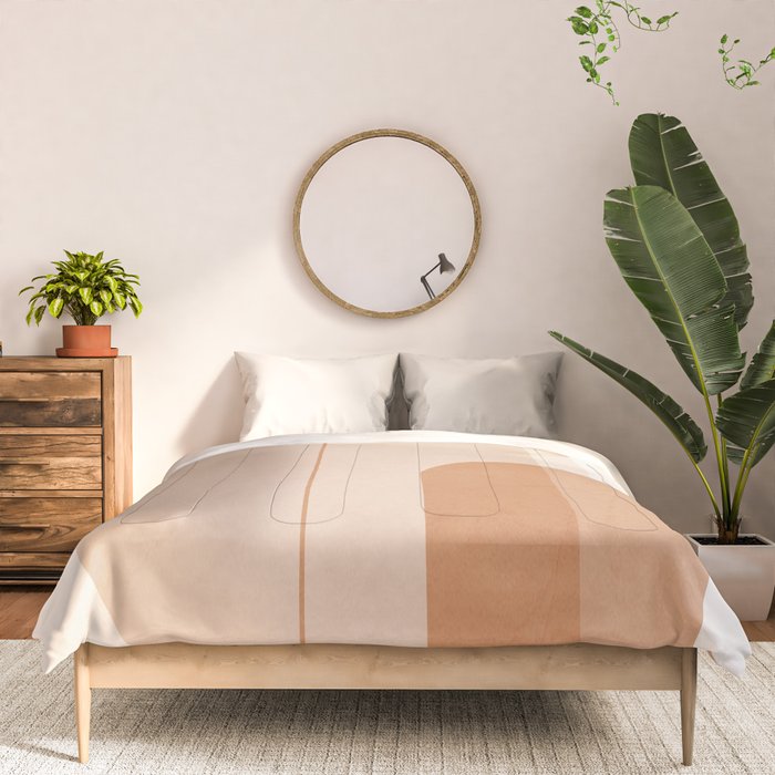 Minimal Geometric Shapes 9 Comforter Gallery Image 3