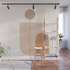 Minimal Geometric Shapes 9 Wall Mural Gallery Image 1