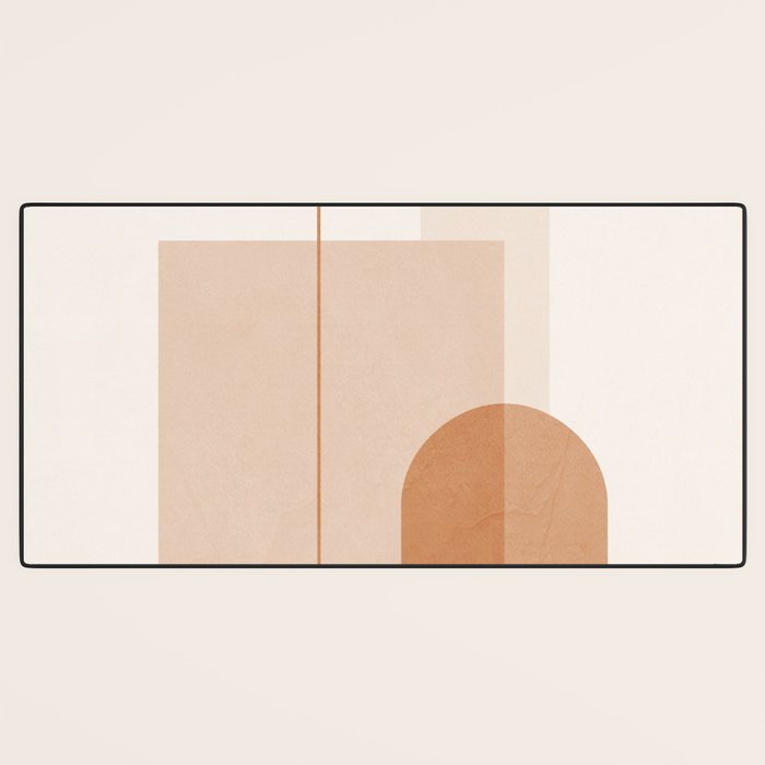 Minimal Geometric Shapes 9 Desk Mat Gallery Image 3