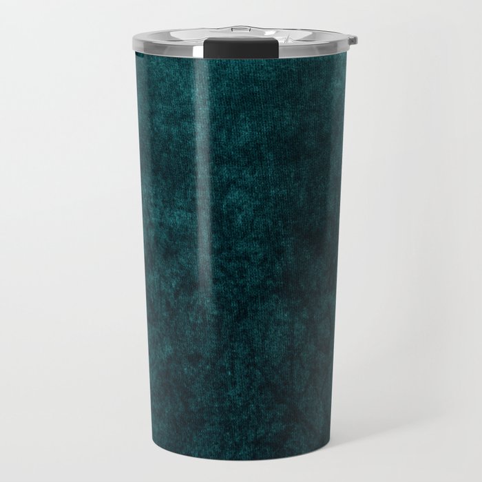 Teal Velvet Travel Mug Gallery Image 1