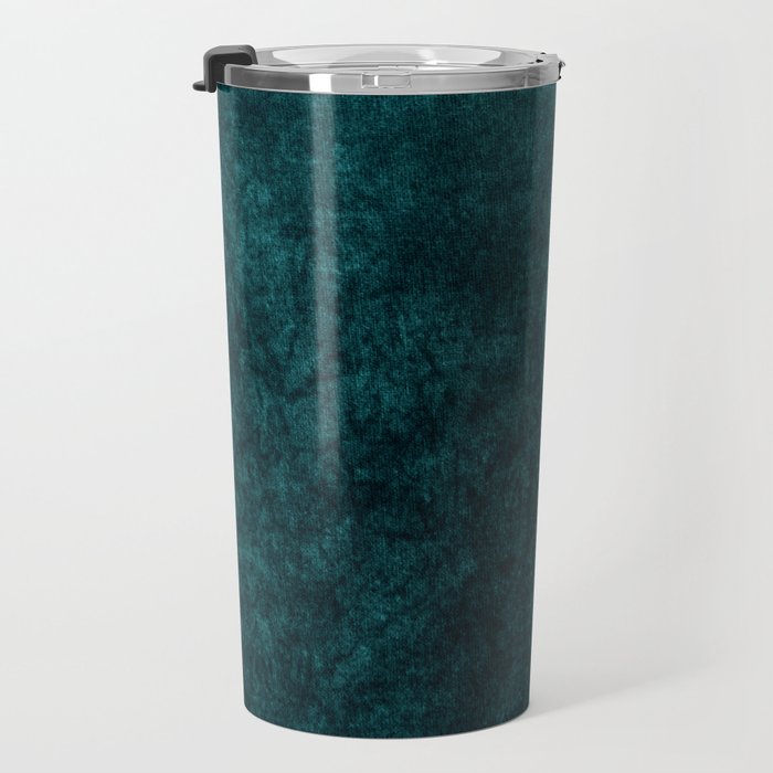 Teal Velvet Travel Mug Gallery Image 3
