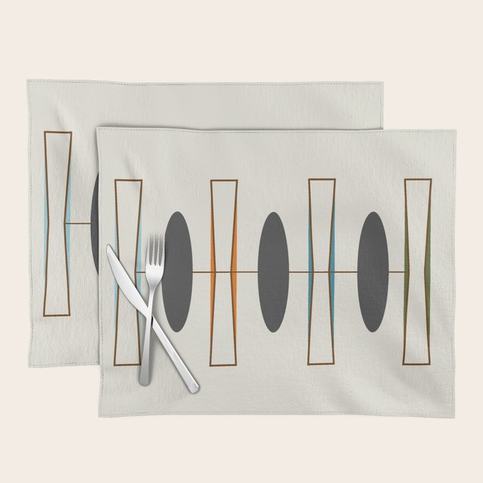 Mid-Century Modern 1.1 Placemat Gallery Image 1