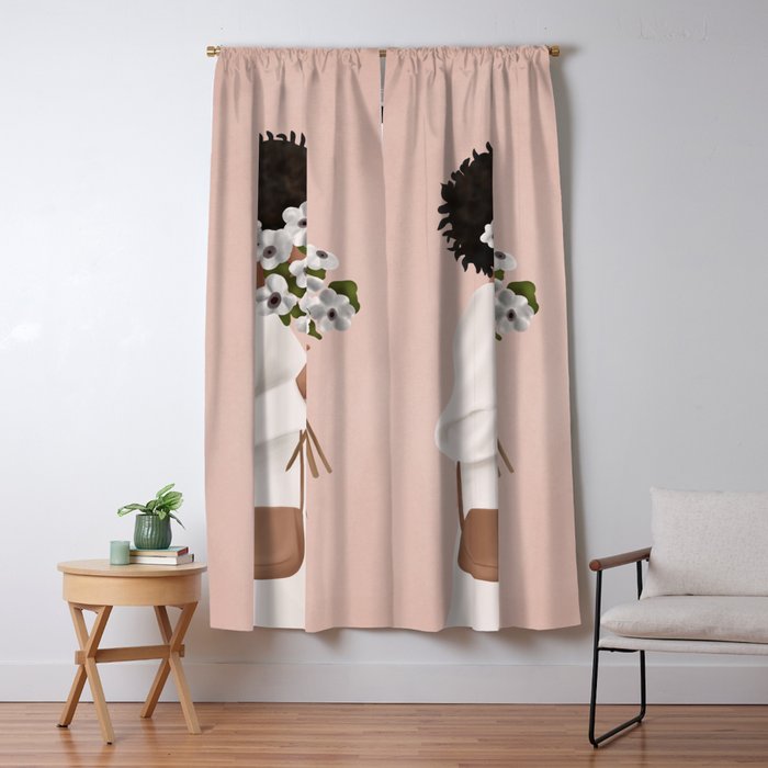 Bouquet of Flowers Window Curtain Gallery Image 5