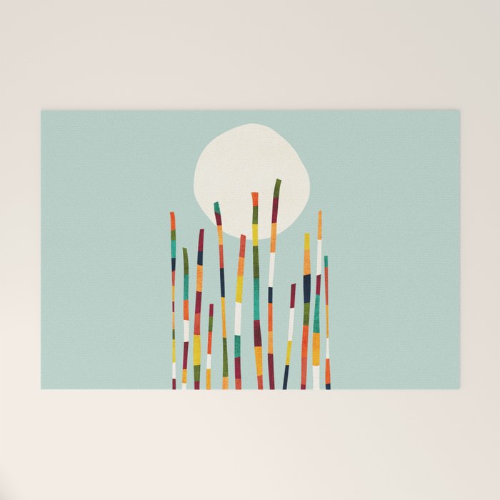 Bamboo Forest Welcome Mat Gallery Image 1