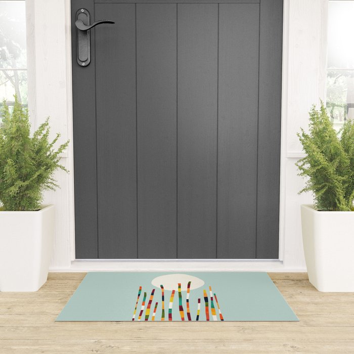 Bamboo Forest Welcome Mat Gallery Image 3