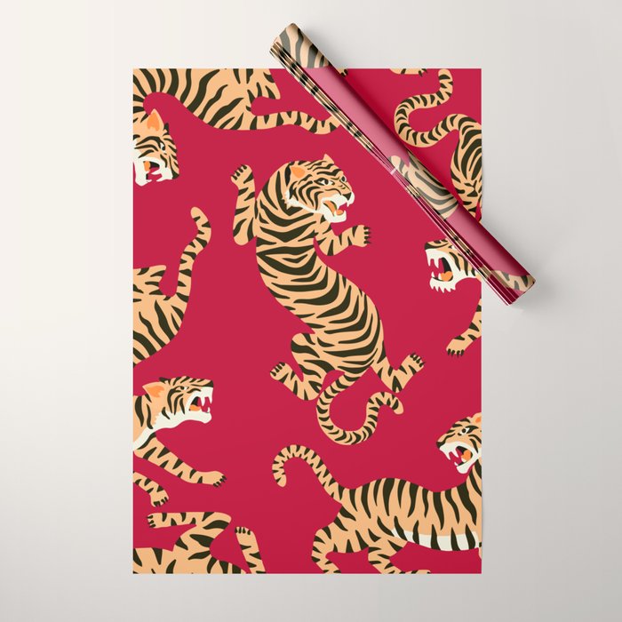 Year of the Tiger Wrapping Paper Gallery Image 1