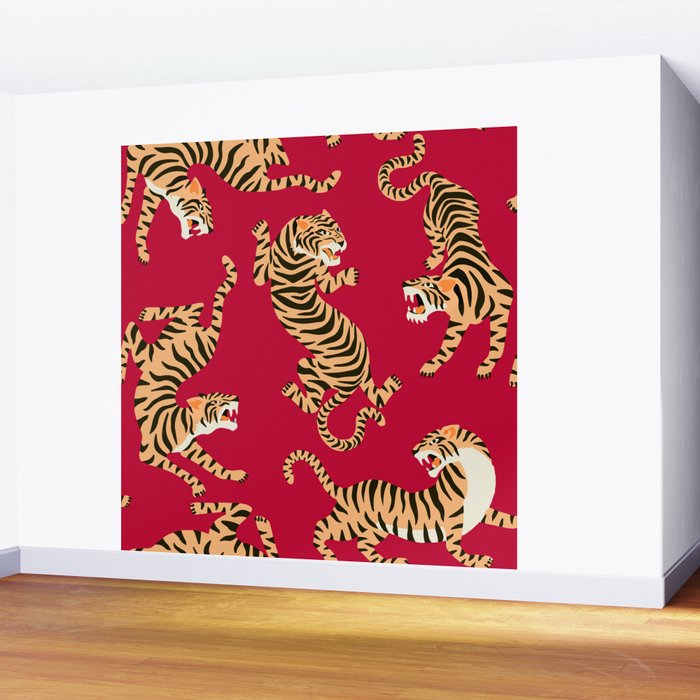 Year of the Tiger Wall Mural Gallery Image 2