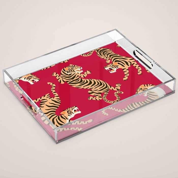 Year of the Tiger Acrylic Tray Gallery Image 1
