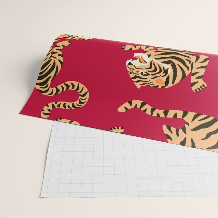 Year of the Tiger Wrapping Paper Gallery Image 2
