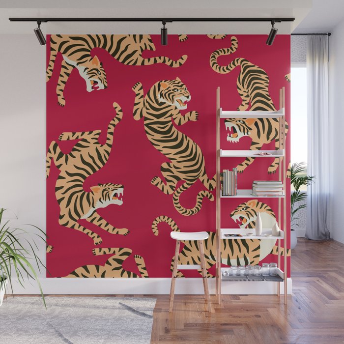 Year of the Tiger Wall Mural Gallery Image 1