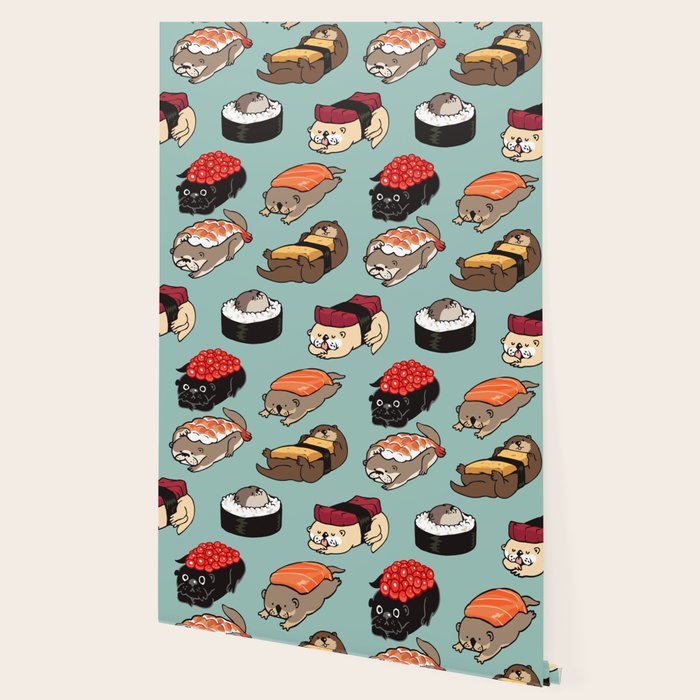 Sushi Otter Wallpaper Gallery Image 2