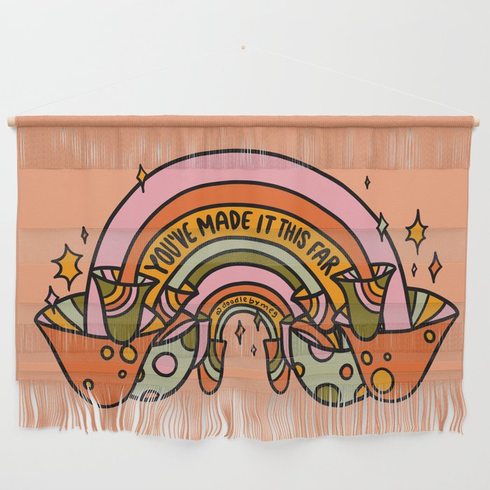 Mushroom Rainbow Wall Hanging Gallery Image 1