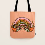 Mushroom Rainbow Tote Bag Gallery Image 1