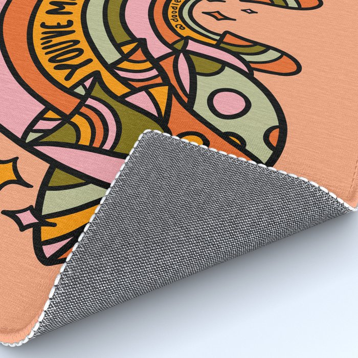 Mushroom Rainbow Rug Gallery Image 4