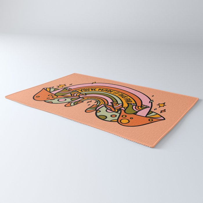 Mushroom Rainbow Rug Gallery Image 3