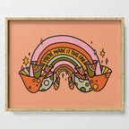 Mushroom Rainbow Serving Tray Gallery Image 1