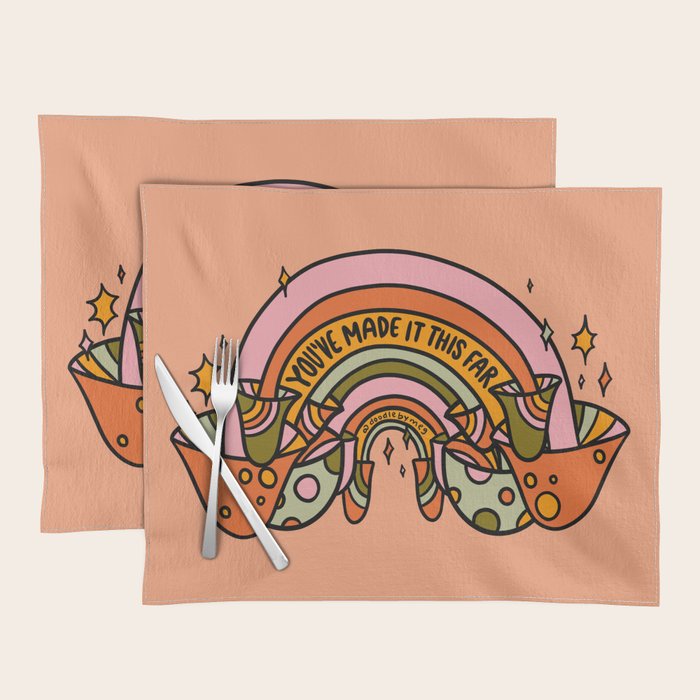 Mushroom Rainbow Placemat Gallery Image 1