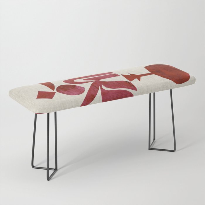 Crimson Fire Flower Bench Gallery Image 1