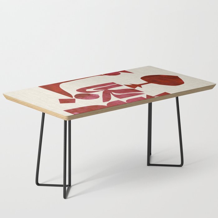 Crimson Fire Flower Coffee Table Gallery Image 1