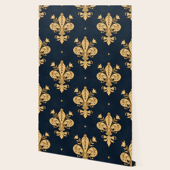 Royal Navy Fleur De Lis Wallpaper Gallery Image 2