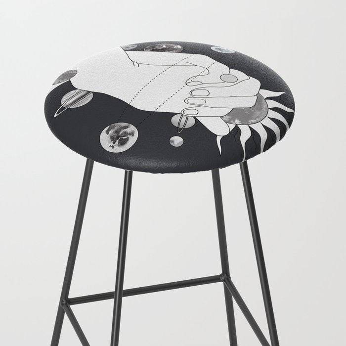 Everything Revolves Around Us II Stool Gallery Image 2