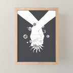 Everything Revolves Around Us II Mini Art Print Gallery Image 1