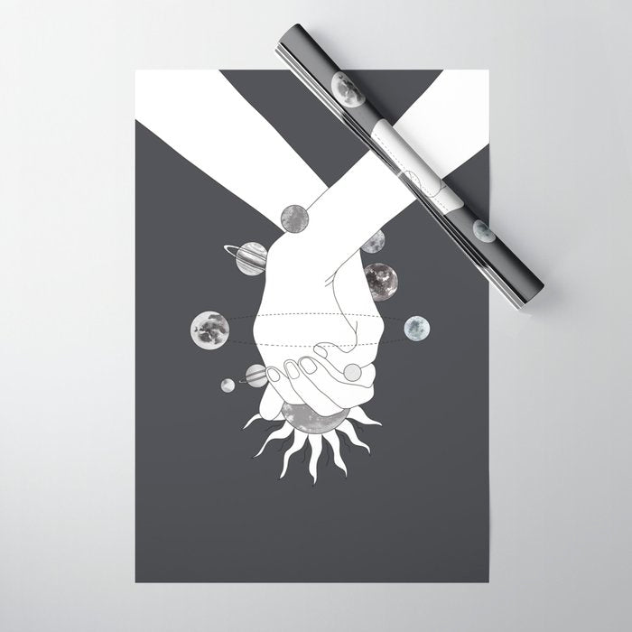 Everything Revolves Around Us II Wrapping Paper Gallery Image 1