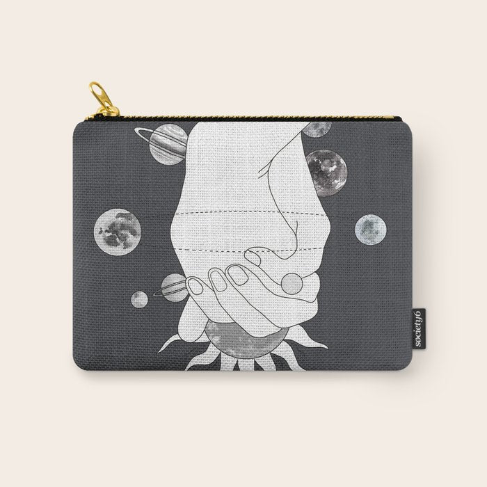 Everything Revolves Around Us II Carry All Pouch Gallery Image 1