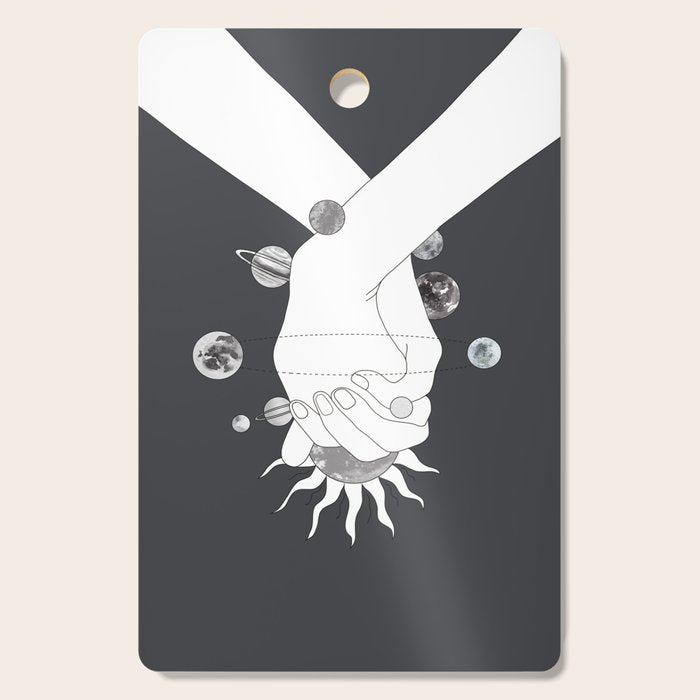 Everything Revolves Around Us II Cutting Board Gallery Image 1