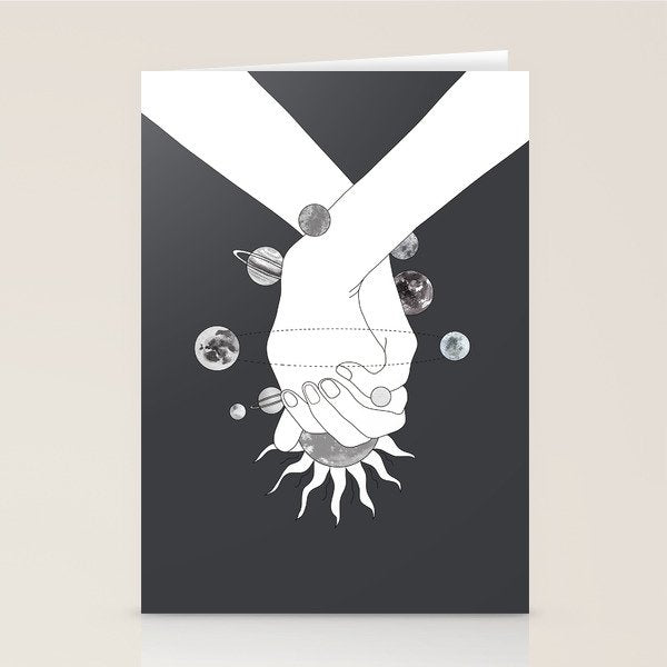 Everything Revolves Around Us II Stationery Card Gallery Image 2
