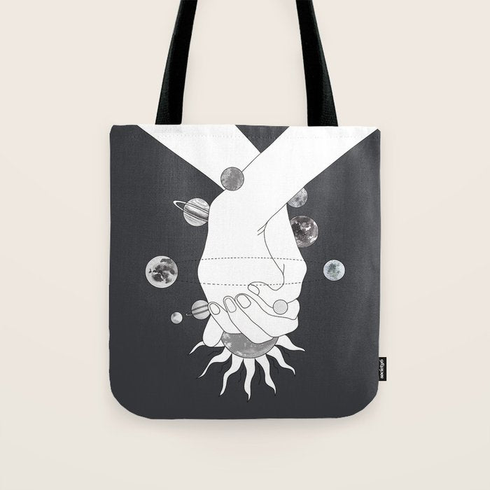 Everything Revolves Around Us II Tote Bag Gallery Image 1