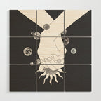 Everything Revolves Around Us II Wood Wall Art Gallery Image 1